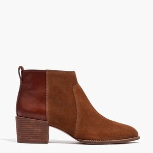 Madewell Asher Suede and Leather Boots